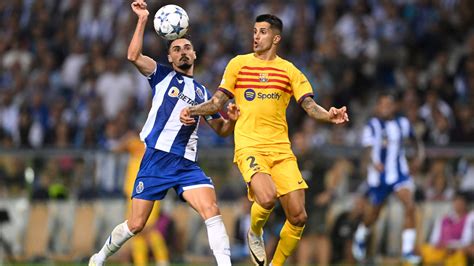 Oct 4, 2023 · 5. 6. 17. -11. 3. Eurosport is your source for the latest Champions League match updates. Get the full recap of FC Porto - FC Barcelona, complete with stats and highlights.